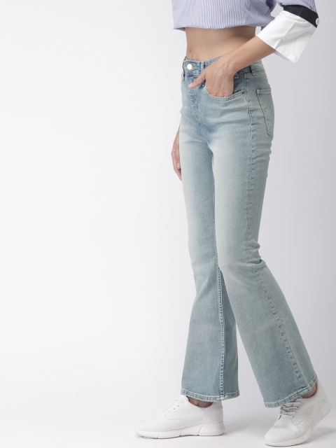 

Levis Women Blue Flared Fit High-Rise Clean Look Stretchable Jeans