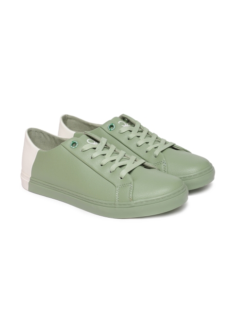 

United Colors of Benetton Men Green Sneakers