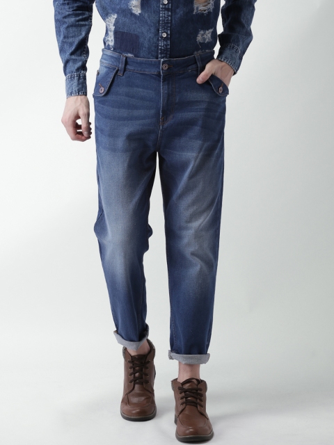 

Blue Saint Men Blue Slim Fit Mid-Rise Clean Look Jeans