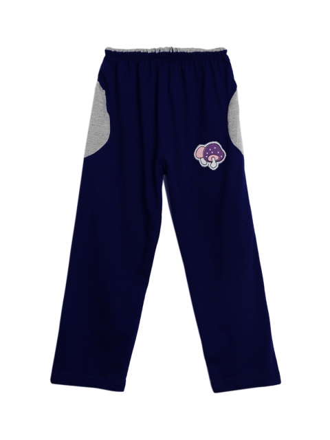 

SWEET ANGEL Unisex Navy Blue Track Pants