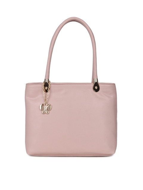 

Butterflies Pink Solid Shoulder Bag