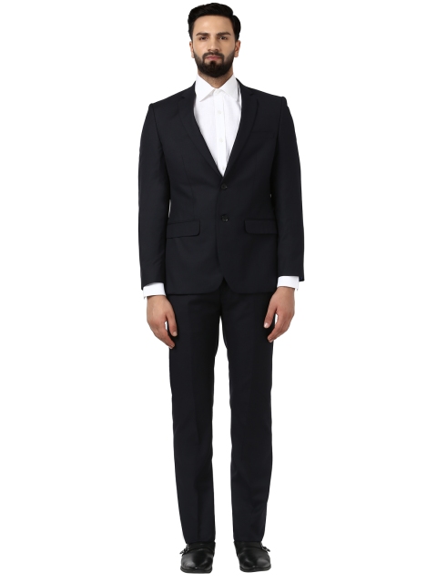 

Raymond Men Black Single-Breasted Suit