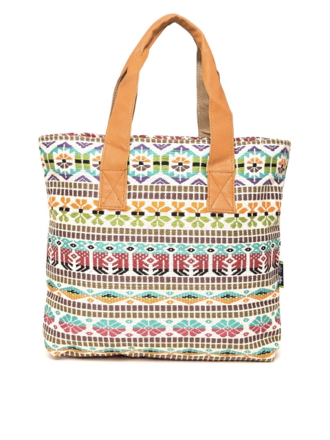 

Kanvas Katha Multicoloured Self Design Shoulder Bag, Multi