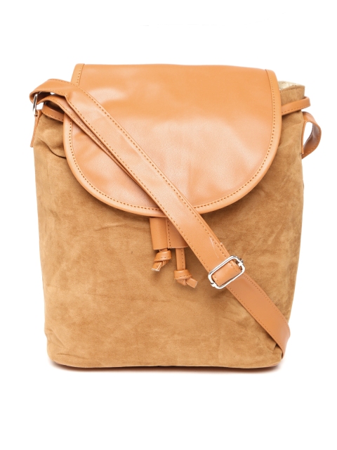 

Kanvas Katha Brown Solid Sling Bag