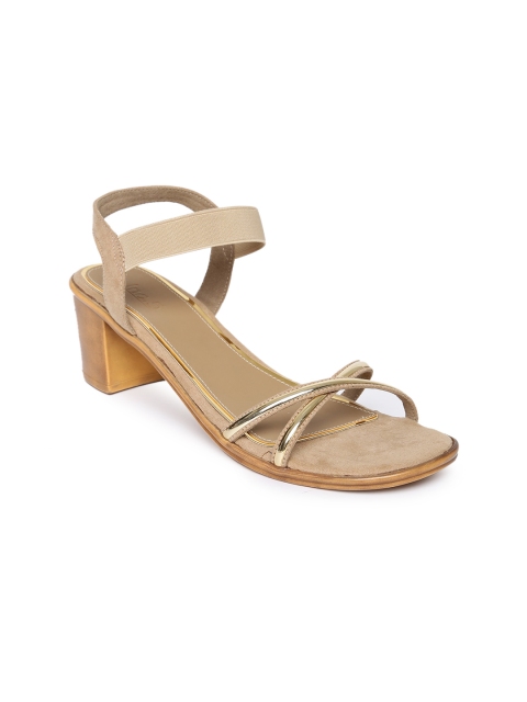 

Inc 5 Women Beige Solid Sandals