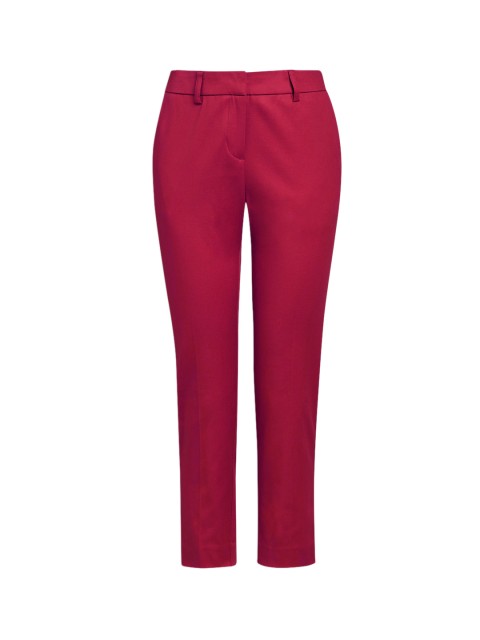 

next Women Magenta Slim Fit Solid Regular Trousers