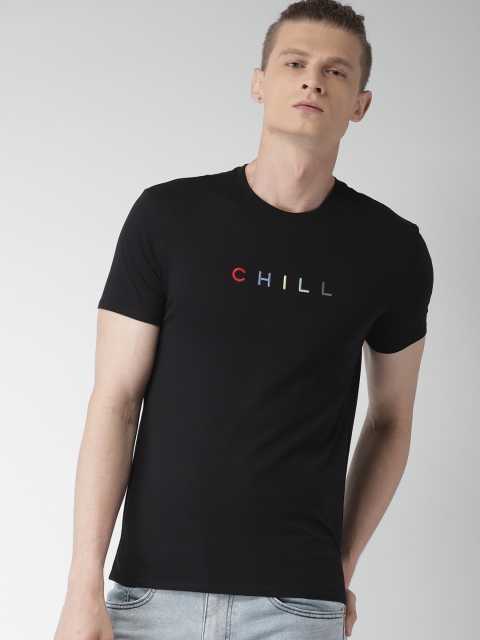 

Levis Men Black Printed Round Neck T-shirt