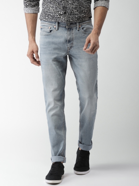 

Levis Men Blue Slim Fit Low-Rise Low Distress Stretchable Jeans 511