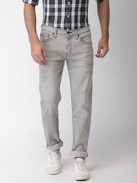 

Levis Men Grey 511 Slim Fit Mid-Rise Clean Look Stretchable Jeans