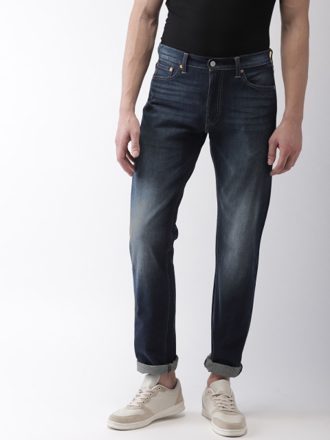 

Levis Men Blue 513 Slim Straight Fit Low-Rise Clean Look Stretchable Jeans