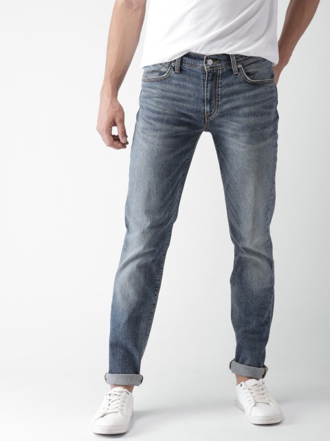 

Levis Men Blue Slim Fit Mid-Rise Clean Look Stretchable Jeans 511