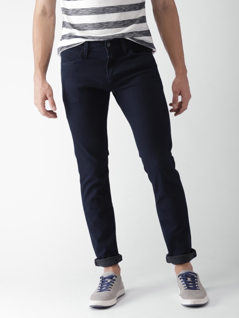 

Levis Men Blue Skinny Fit Mid-Rise Clean Look Stretchable Jeans 65504