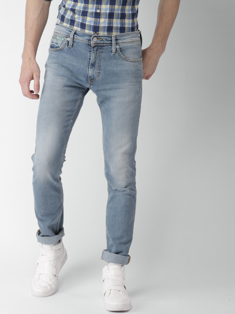

Levis Men Blue Skinny Fit Mid-Rise Clean Look Stretchable Jeans