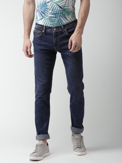 

Levis Men Blue Slim Fit Low-Rise Clean Look Stretchable Jeans 65504