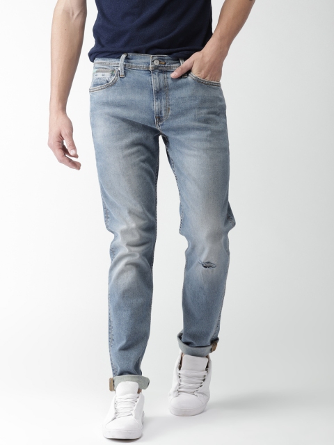 

Levis Men Blue Slim Tapered Fit Low-Rise Clean Look Stretchable Jeans 512