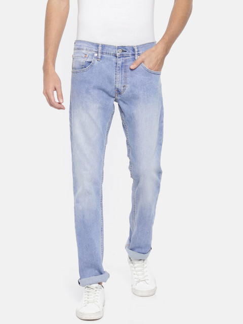 

Levis Men Blue Skinny Fit Mid-Rise Clean Look Stretchable Jeans 65504