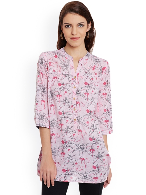 

Meee Women Pink Printed Tunic