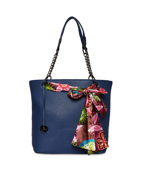 

Diana Korr Blue Solid Shoulder Bag
