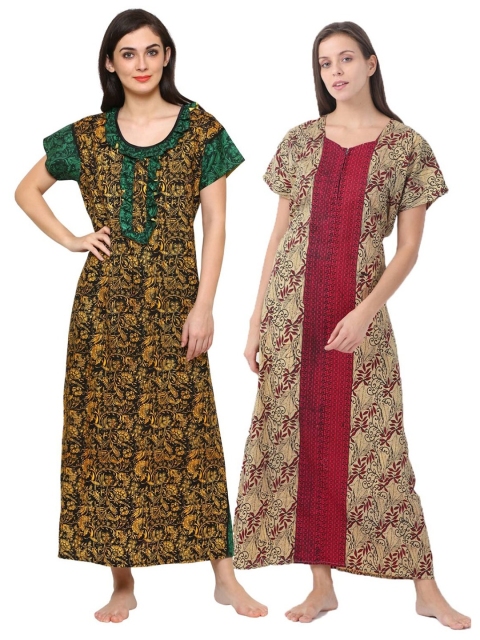 

Klamotten Pack of 2 Nightdresses 242Rd21-17G22, Beige