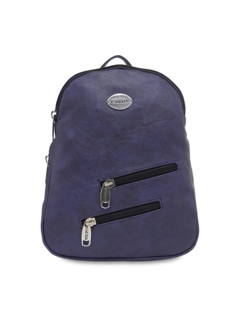 

ESBEDA Women Blue Solid Backpack