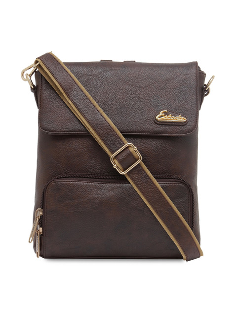 

ESBEDA Women Brown Solid Backpack