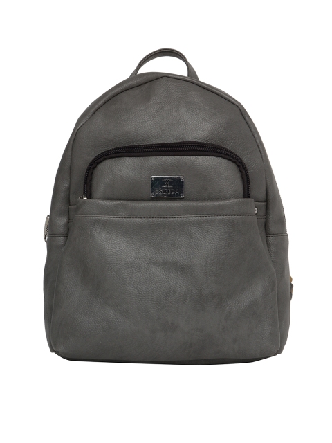 

ESBEDA Women Grey Solid Backpack