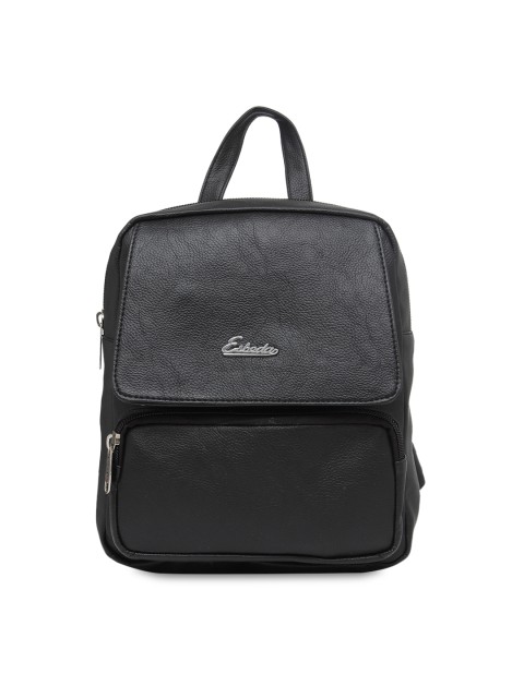 

ESBEDA Women Black Solid Backpack