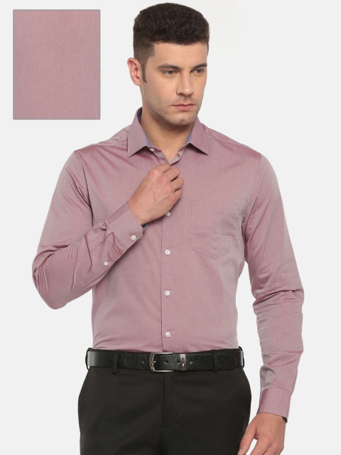 

Excalibur Men Rust Classic Regular Fit Solid Formal Shirt