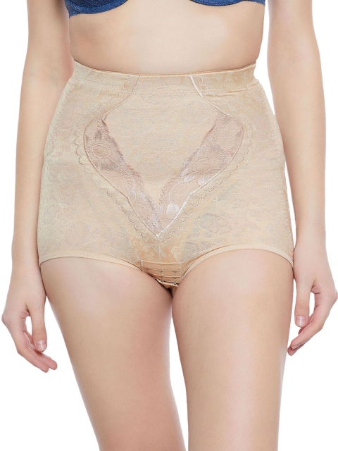 

Clovia Beige Tummy Control High Waist Brief