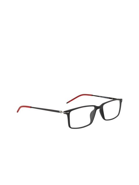 

Ted Smith Unisex Black Solid Full Rim Rectangle Frames