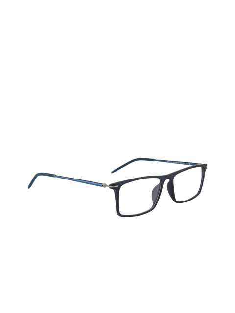 

Ted Smith Unisex Blue & Black Solid Full Rim Rectangle Frames