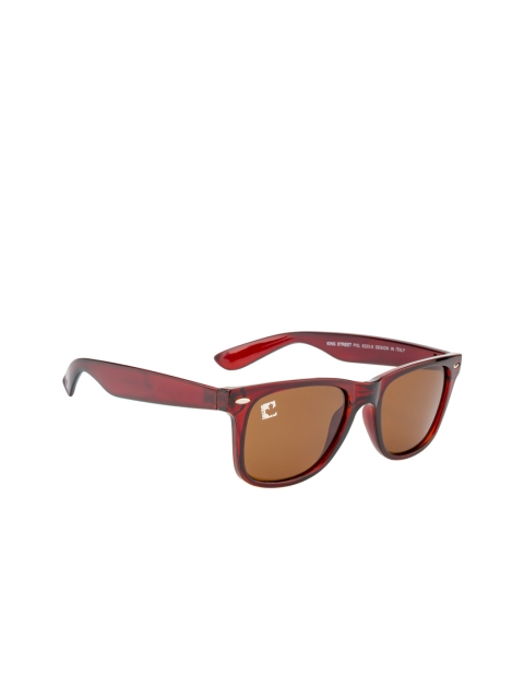 

Clark N Palmer Unisex Wayfarer Sunglasses, Brown