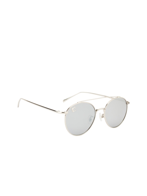 

Clark N Palmer Unisex Oval Sunglasses, Grey