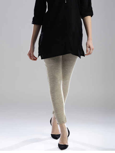 

W Beige Winter Leggings