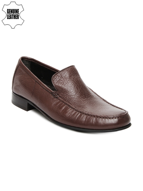 

Ruosh Men Brown Leather Formal Shoes