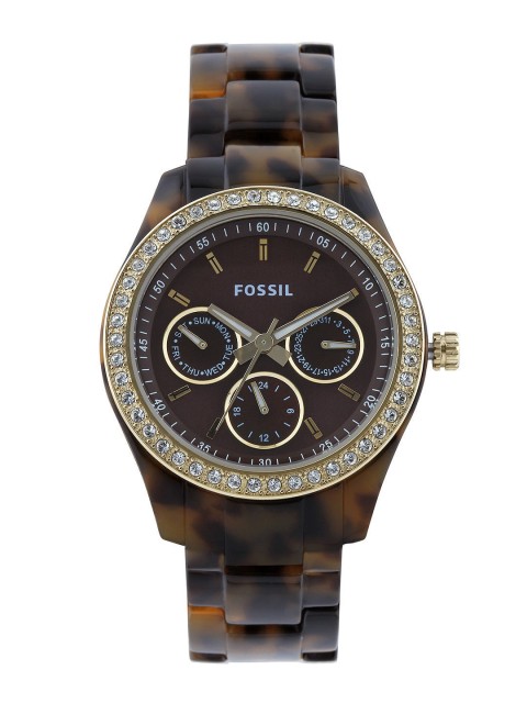 

Fossil Women Brown Dial Chronograph Watch ES2795I