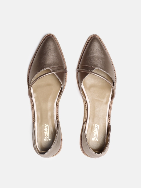 

Roadster Women Rose- Toned Solid Synthetic Ballerinas