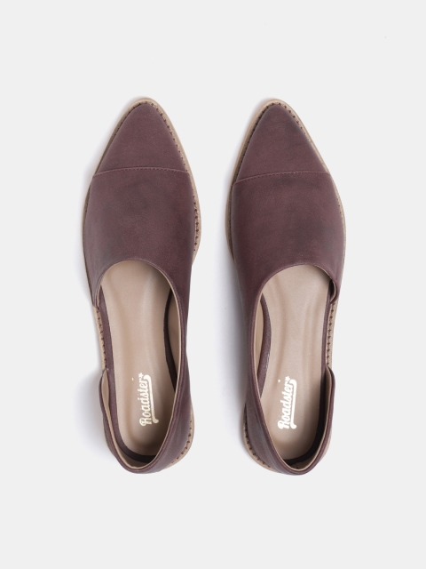 

Roadster Women Brown Solid Ballerinas