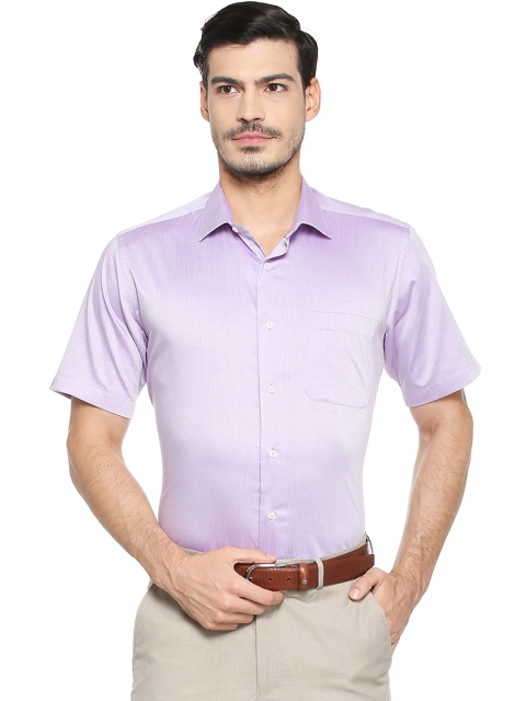 

Van Heusen Men Purple Slim Fit Solid Formal Shirt