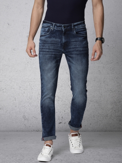 

Ecko Unltd Men Blue Super Slim Fit Mid-Rise Clean Look Stretchable Jeans