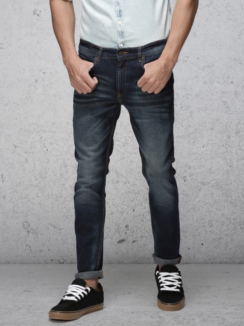 

Ecko Unltd Men Blue Super Slim Fit Mid-Rise Clean Look Stretchable Jeans