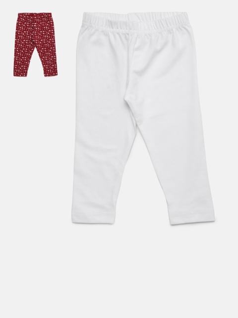 

Donuts Girls Pack of 2 Ankle-Length Leggings, White