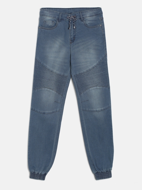 

Cherokee Boys Blue Jogger Mid-Rise Clean Look Stretchable Jeans