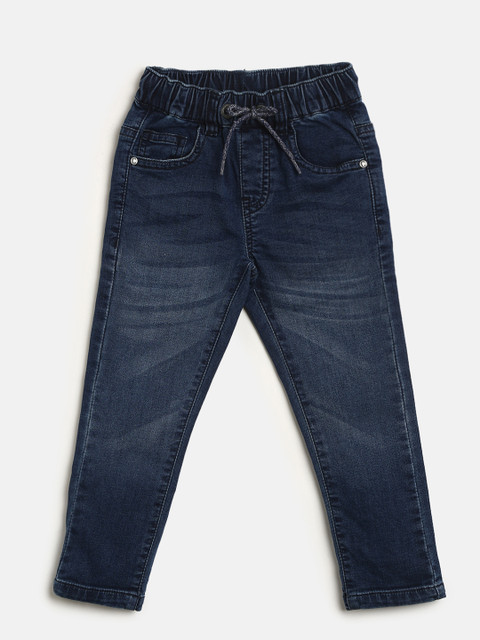 

Cherokee Boys Blue Regular Fit Mid-Rise Clean Look Jeans