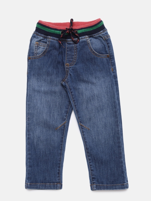 

Cherokee Boys Blue Regular Fit Mid-Rise Clean Look Jeans