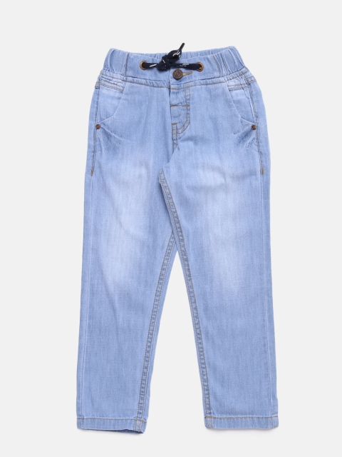 

Cherokee Boys Blue Solid Jeans