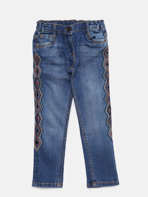 

Cherokee Girls Blue Regular Fit Mid-Rise Clean Look Jeans