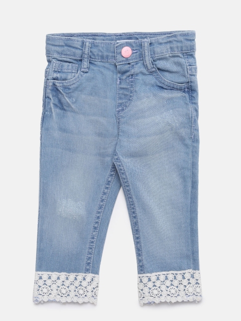 

Donuts Girls Blue Regular Fit Mid-Rise Clean Look Jeans