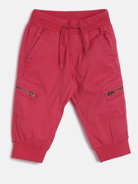 

Cherokee Girls Pink Solid Regular Fit Capris