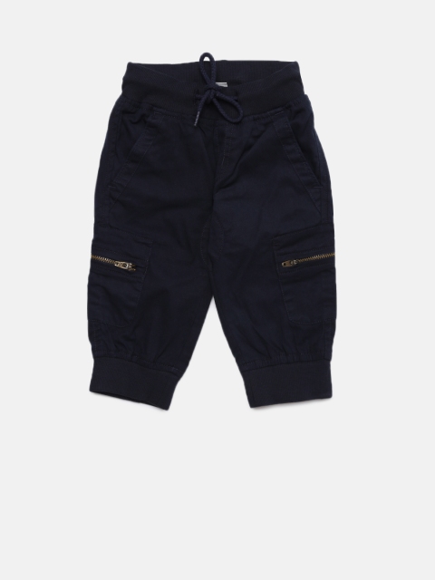 

Cherokee Girls Navy Blue Solid Regular Fit Capris